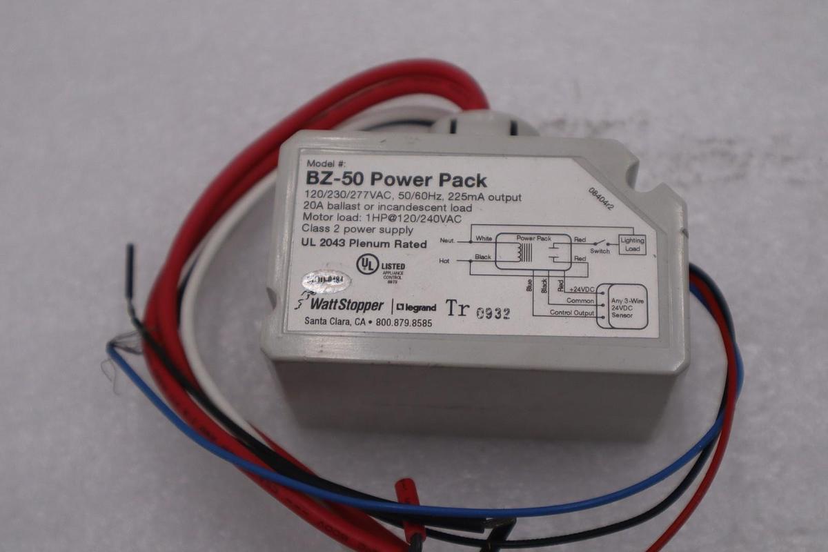 Used NEW OPEN BOX WattStopper BZ-50 Power Pack STOCK G90B