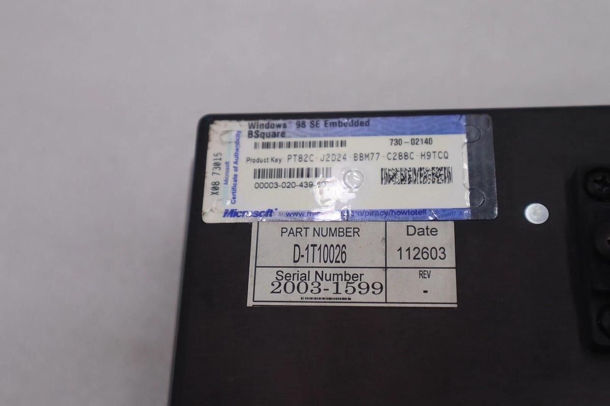 Used ABB D-1T10026 OPERATOR INTERFACE TOUCHSCREEN STOCK 3174