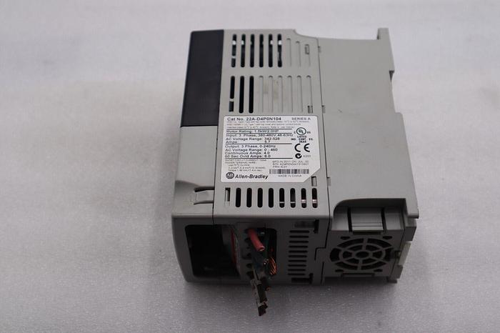 Used ALLEN BRADLEY 22A-D4P0N104 POWERFLEX 4 1.5kW/2.0HP SER A STOCK #890