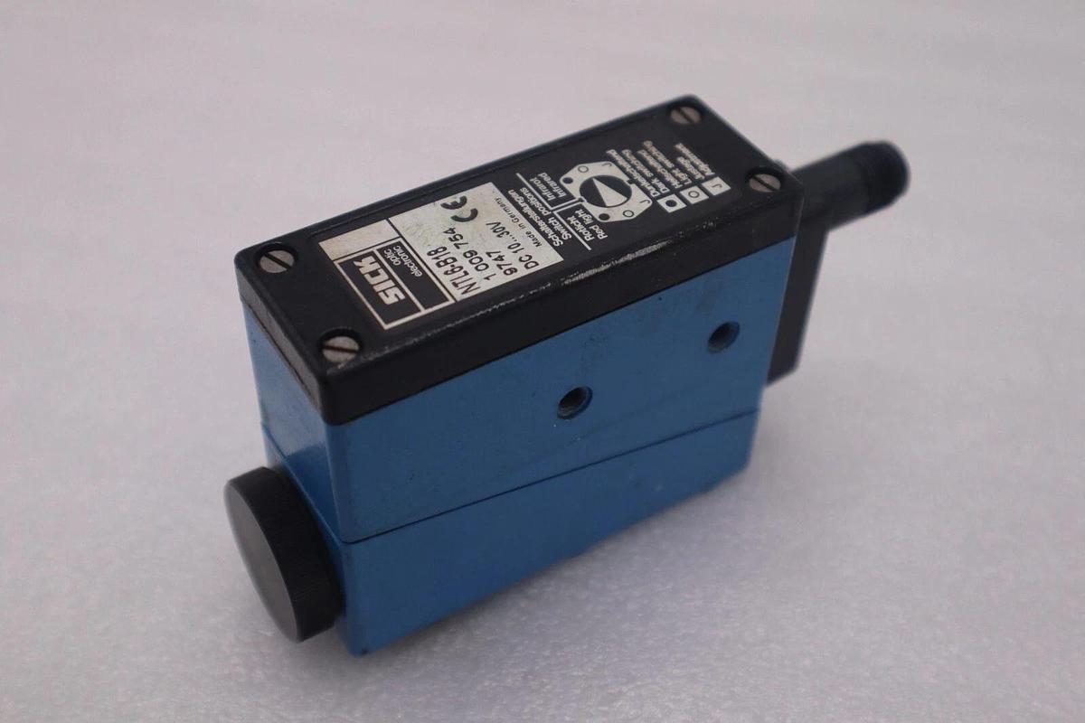 Used SICK NTL6-B18 FIBER CONTRAST SENSOR PNP/NPN NO ANALOG OUTPUT STOCK 5260