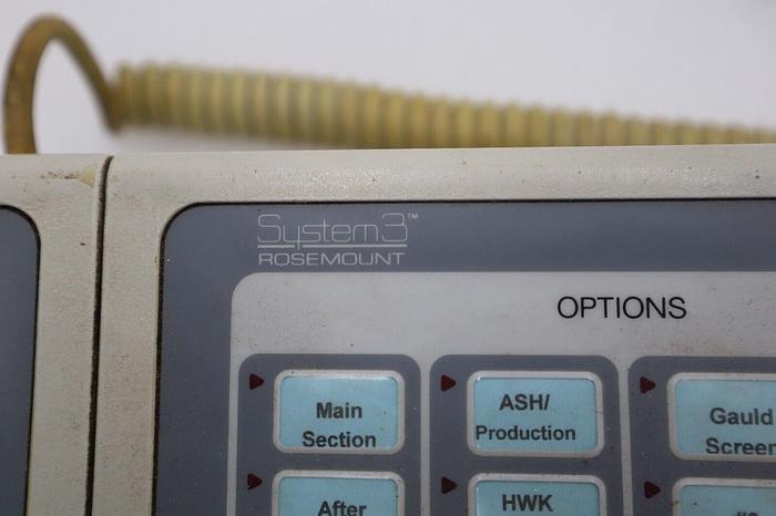 Used Fisher, Rosemount | 01984-2372-0002 | Operator Keyboard with Trackball STK 2065