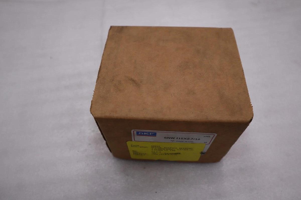 Used SNW 115x2.7/16 skf standard accessories NEW IN BOX STOCK 5627CC