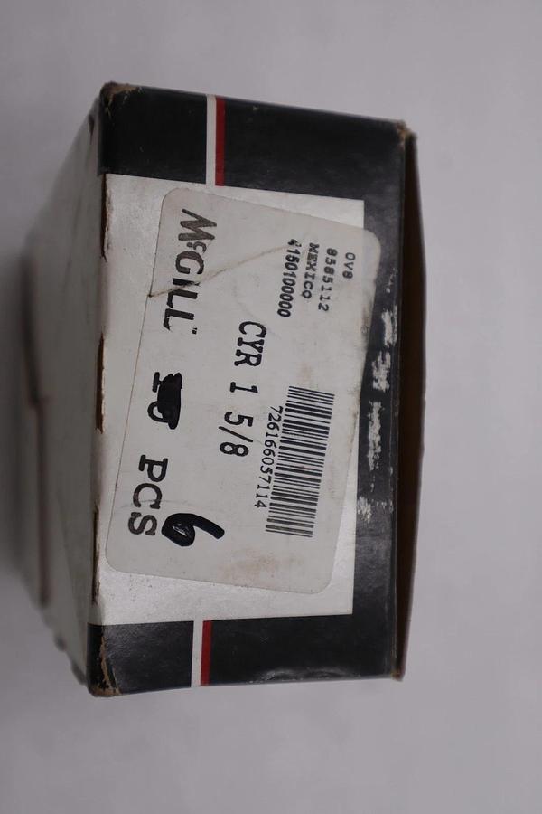 Used NEW MCGILL CYR 1 5/8 S CAM YOKE Roller BOX OF SIX STK H930A
