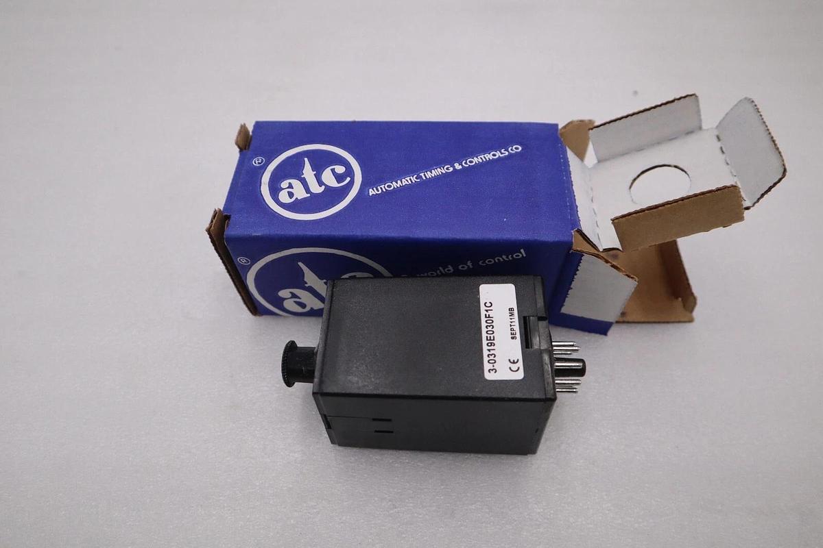 NEW WITH BOX ATC 3-0319E030F1C TIME DELAY RELAY 30319E030F1C STOCK G762A