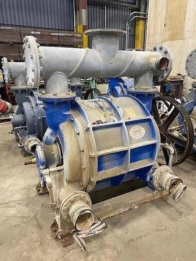 Used NASH MODEL CL3002 VACUUM PUMP 150HP MOTOR REMANUFACTURED 2021
