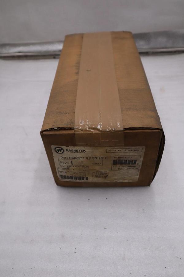 Used MAGNETEK EDB4005DTP Dynamic Braking RESISTOR - NEW - STOCK GF252