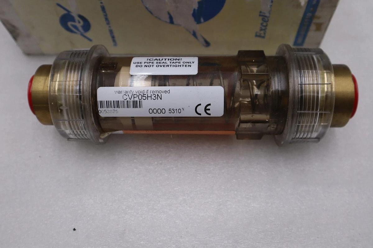 NEW LAKE MONITORS CVP05H3N CLEAR VIEW VALUE FLOW METER - STOCK 1798CC