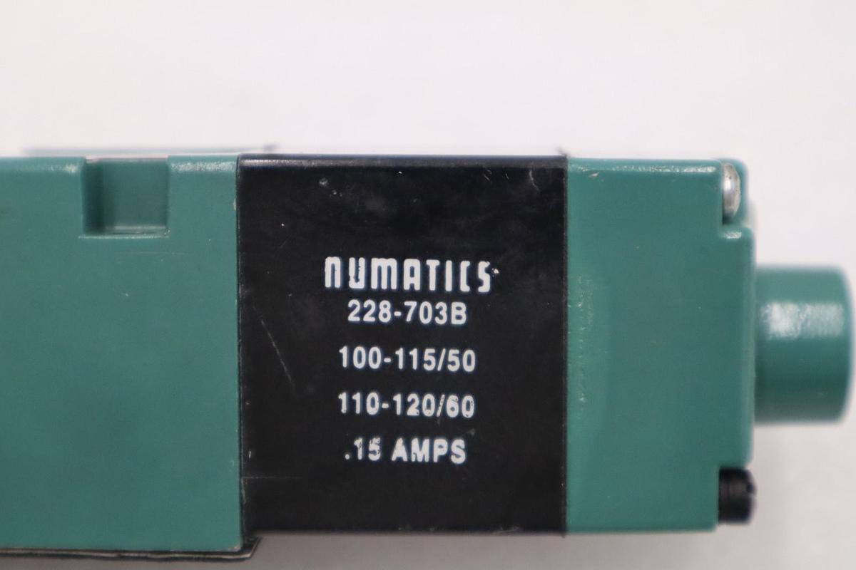 Used NEW OPEN BOX NUMATICS 081SS400K000030 110-120V .15A 150PSI STK H1508A