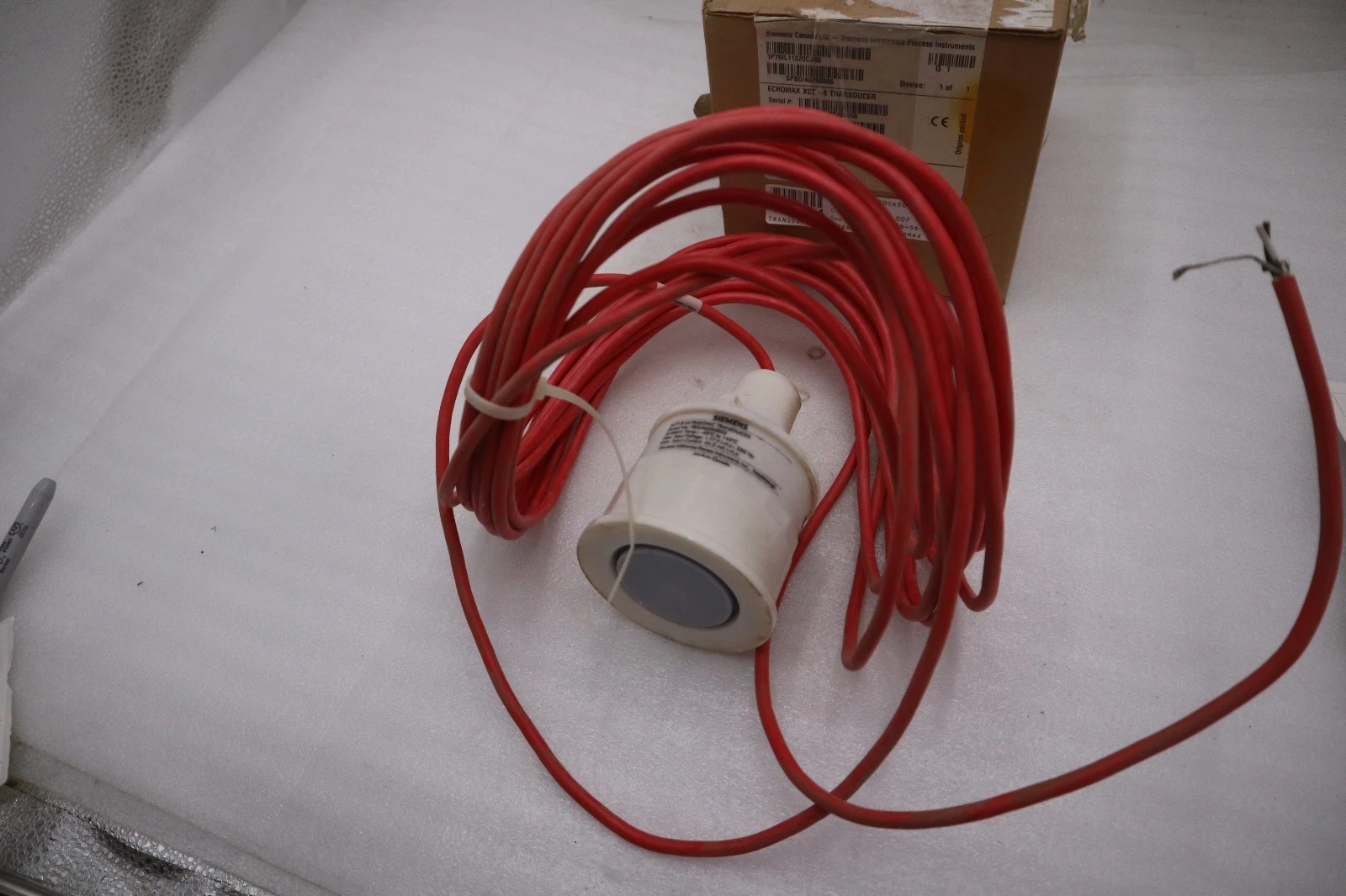 Used Siemens EchoMax XCT-8 ULTRASONIC TRANSDUCER - NEW OPEN BOX - STOCK GF904