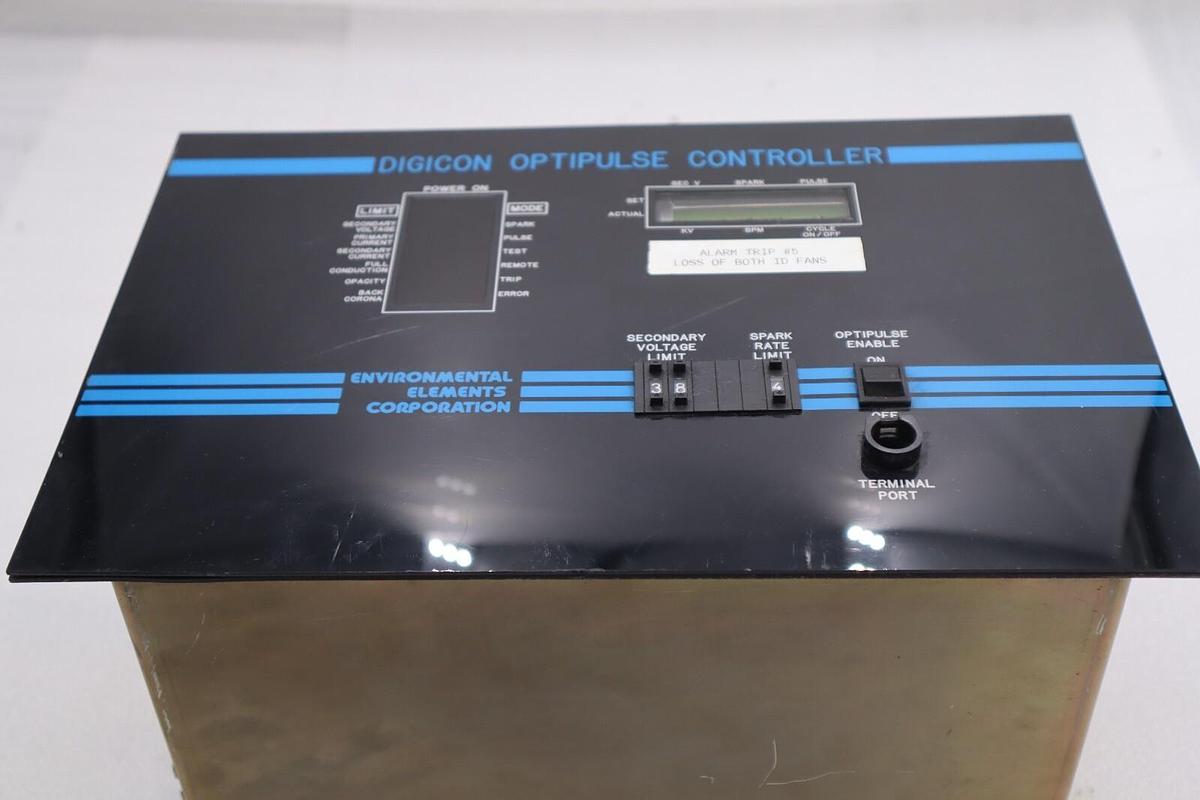 Used ENVIRONMENTAL ELEMENTS CORP DIGICON OPTIPULSE CONTROLLER STOCK 1764