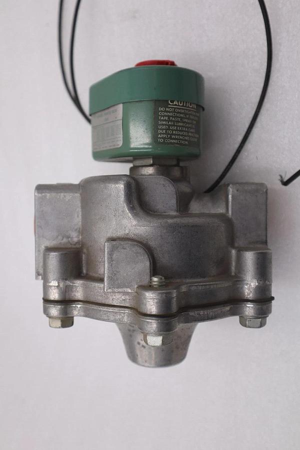 ASCO RED HAT 104R GENERAL PURPOSE SS SOLENOID VALVE  120VDC STOCK K-3636