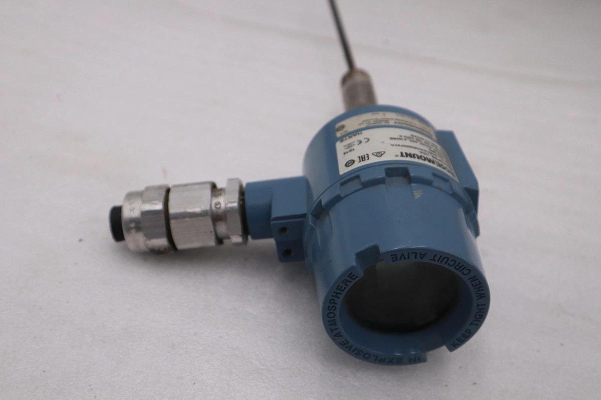 Used Rosemount 214C Temperature Sensor 214CRTSMB1S4E0077SLXAXW -50 TO 450 C #H1918