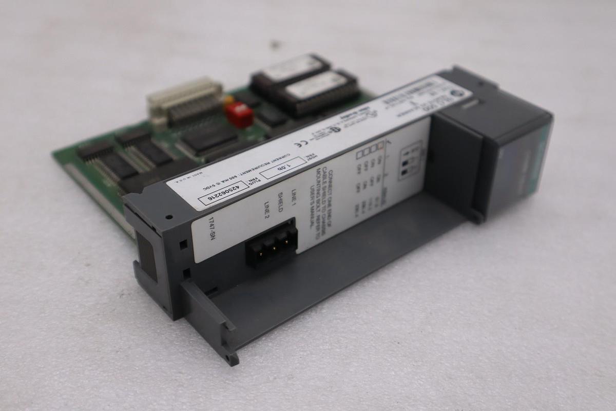 Used NEW OPEN BOX AB Allen-Bradley AB 1747-SN SLC 500 Remote I/O Scanner STK GF76A