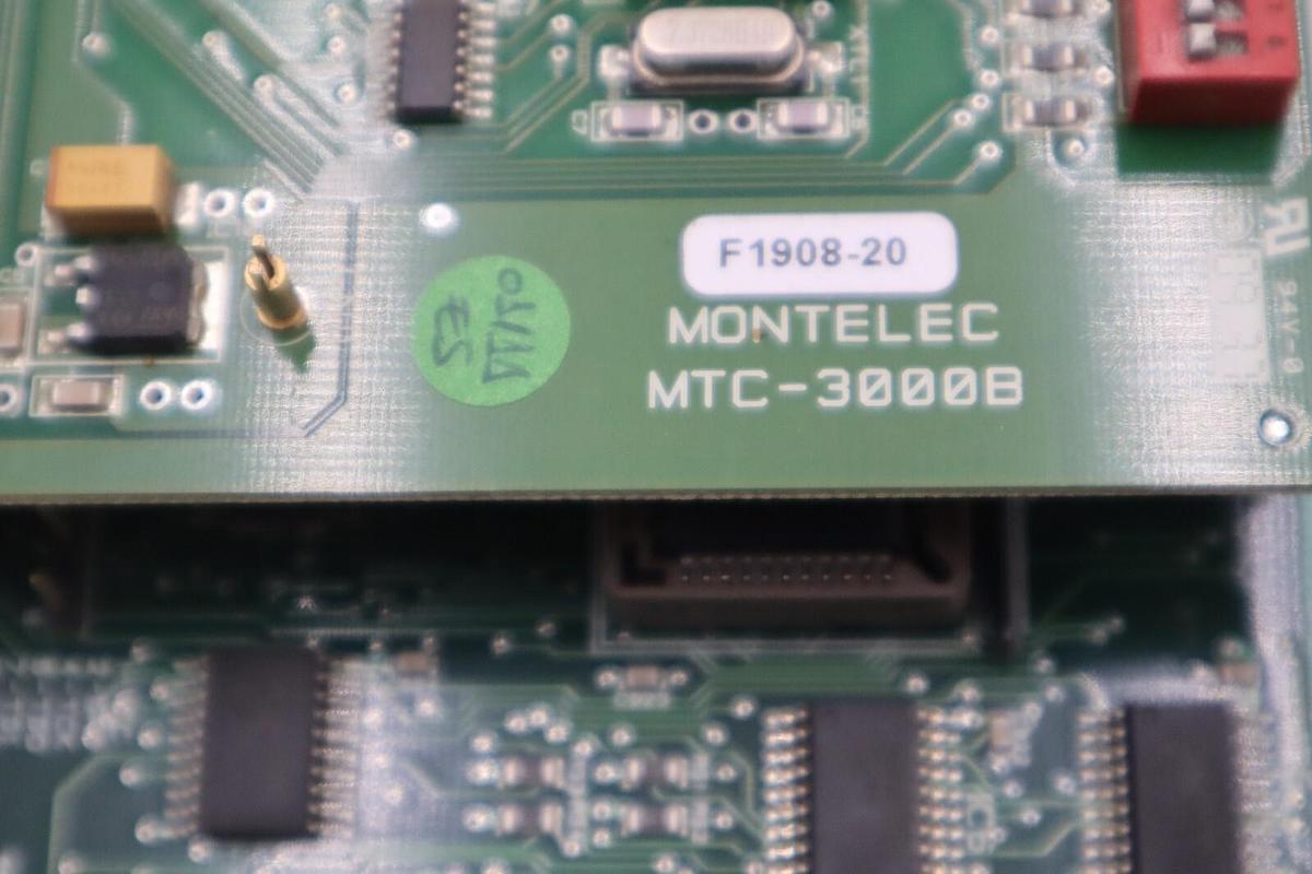 Used PASABAN MONTELEC MTC-3000B / MTC-3000 CPU #3973-A