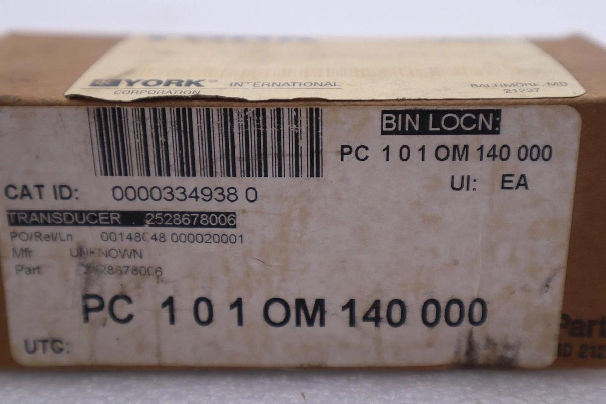 YORK 025-28678-006 DESC TRANSDUCER STOCK #K-2310