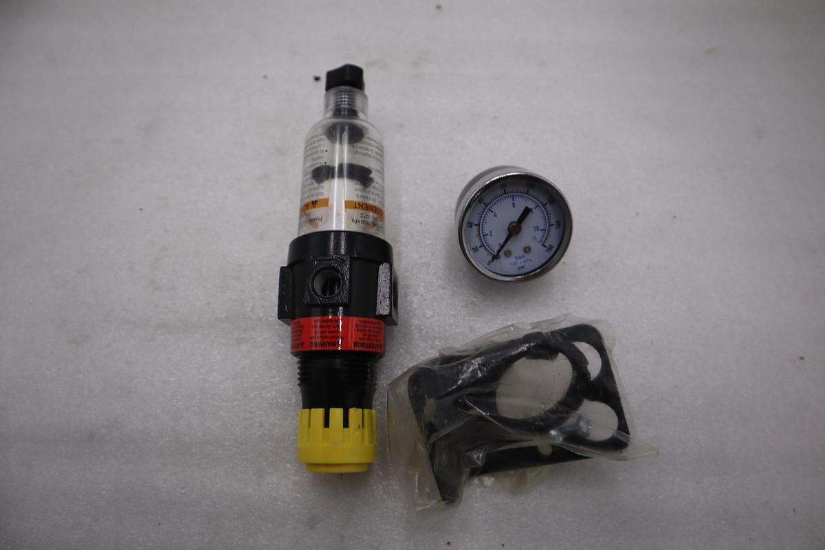 Jupiter Pneumatics Filter Regulator 20100012JP - NEW IN BOX - STOCK GF779A