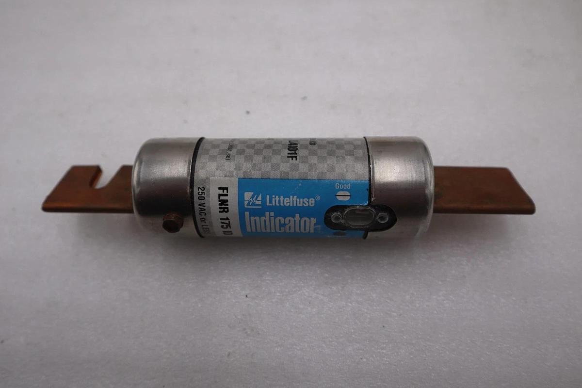 Used New Littelfuse FLNR 175 ID/ FRNR175ID Amp Fuse Powr-Gard 250 Volt STOCK H602A