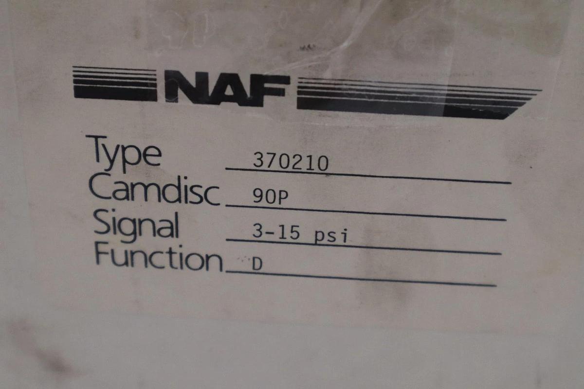 NAF 370210-90P Positioner Valve NEW IN BOX STOCK GF-746