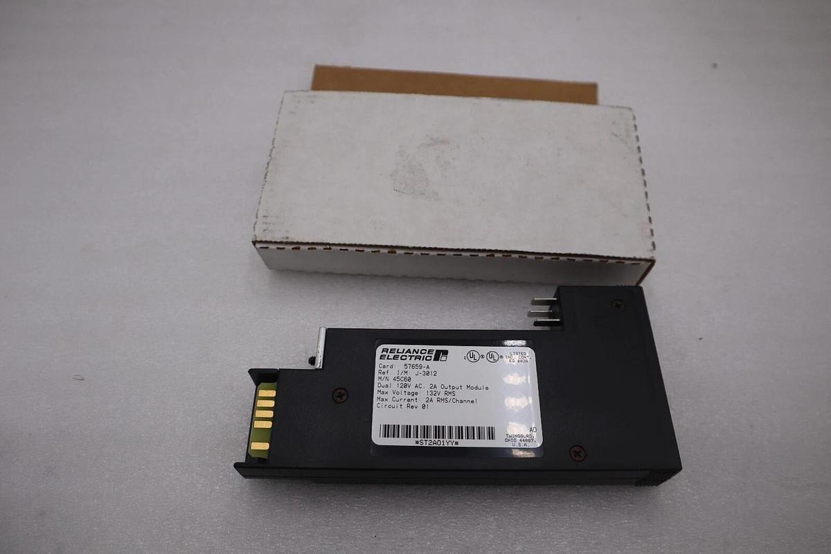 Used Reliance Electric 57659-A Programmable Controller Output Module NEW IN BOX G847A