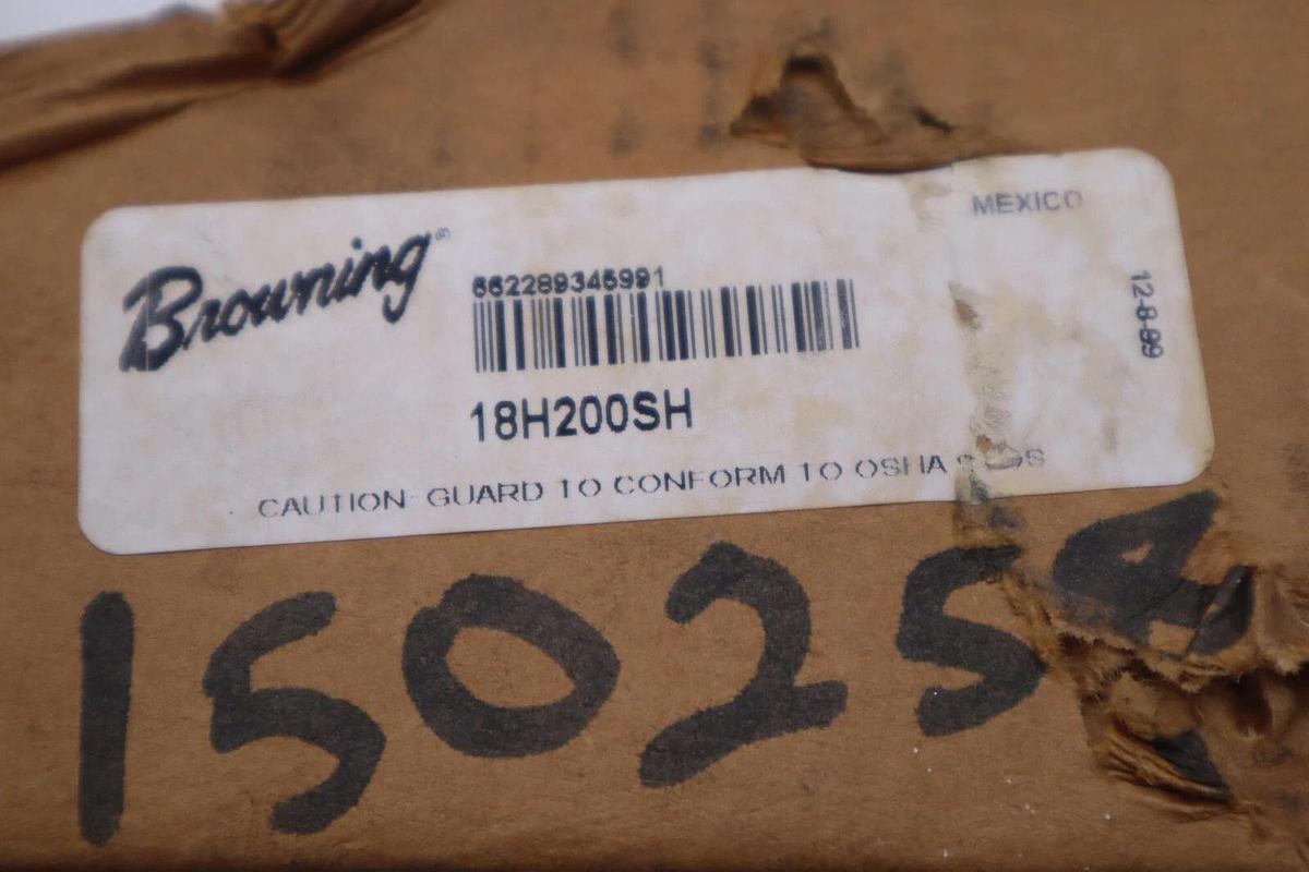 Used Browning 18H200SH Steel Gearbelt Pulley New STOCK B-1734