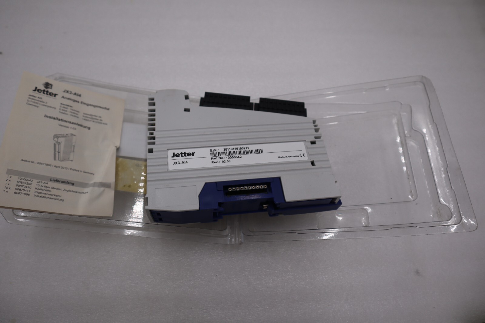 NEW Jetter Controller JC-360 PART 10000542 STOCK H515A