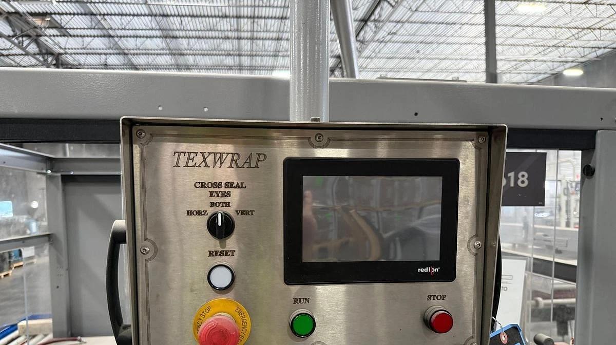 Used 36" TEXWRAP MODEL 3618ISSR SIDE SEAL AND STE-1348OCS HEAT TUNNEL SYSTEM 2021