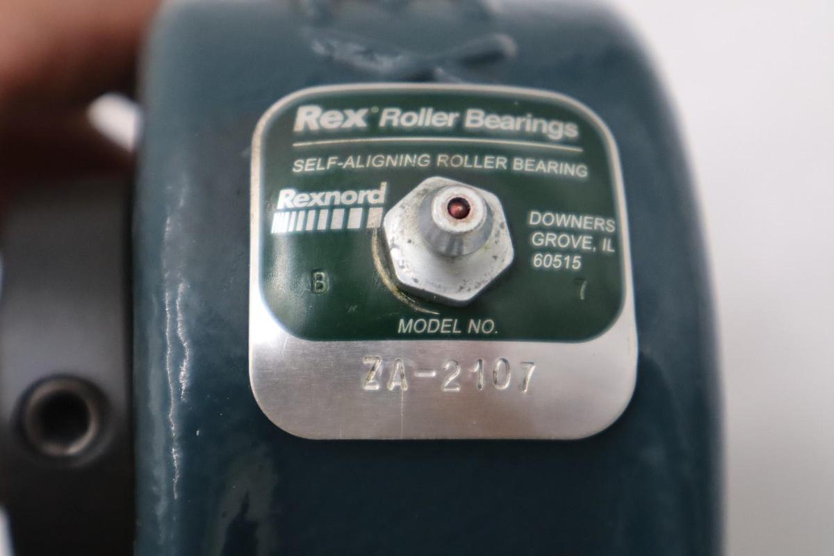Used Rexnord ZA2107 Pillow Block Roller Bearing - NEW NO BOX - STOCK H1339