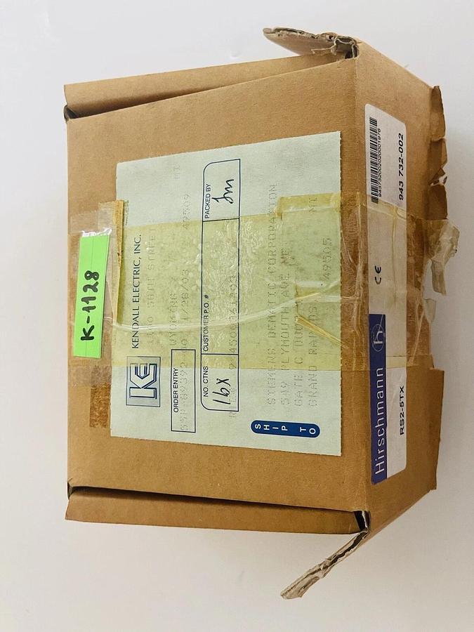 Hirschmann Rail Switch RS2-5TX RS25TX 32 VDC #K-1128