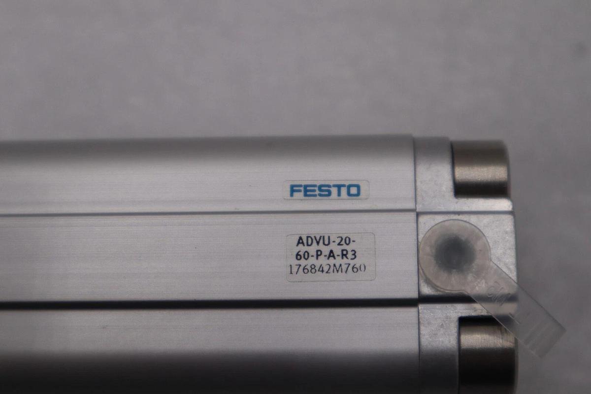 Used NEW FESTO ADVU-20-60-P-A-R3 Compact Cylinder STOCK L-526-C