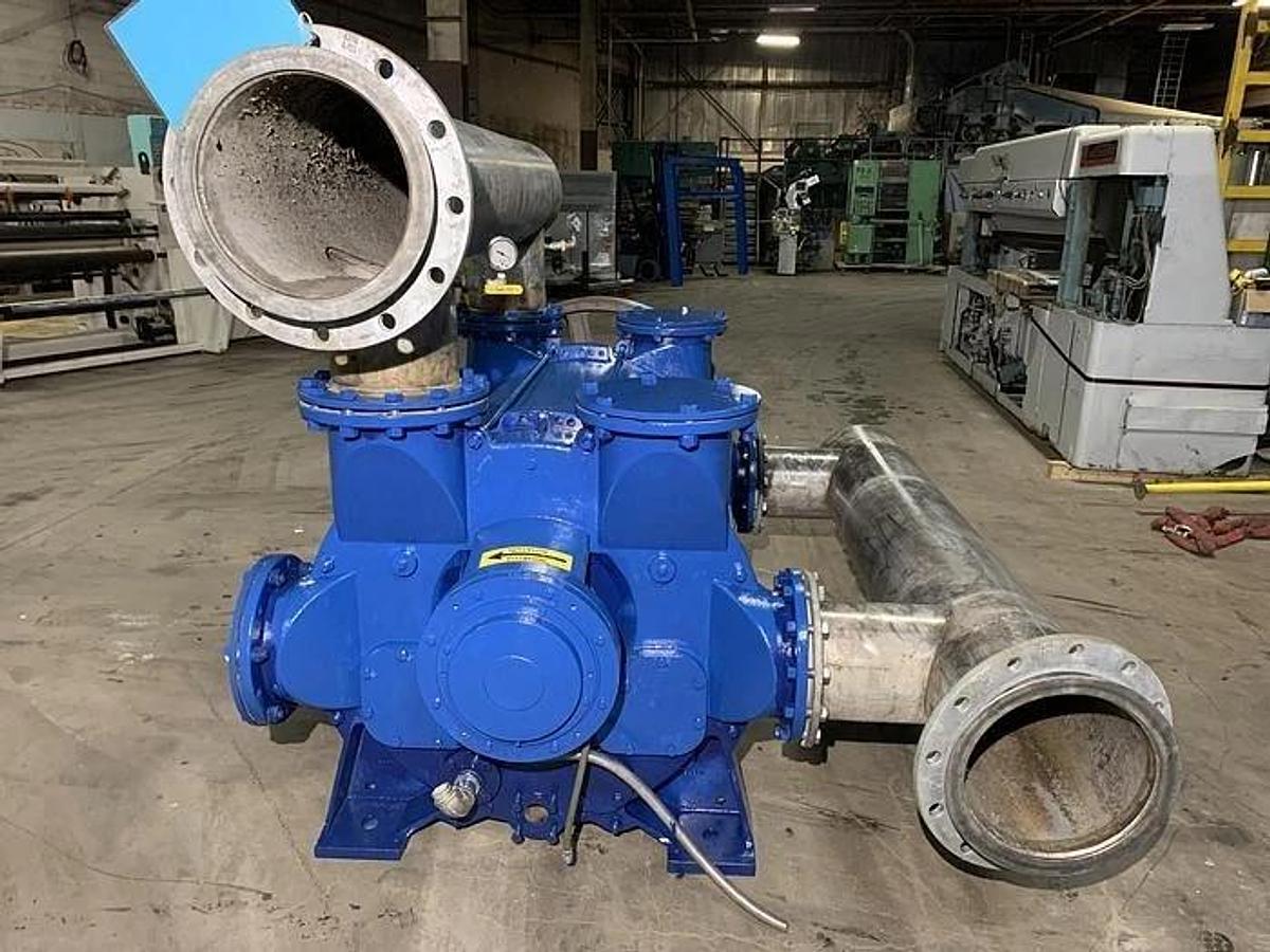 Used NES MODEL 2BE 42 2BE3426-2BY3-3 SINGLE STAGE VACUUM PUMP