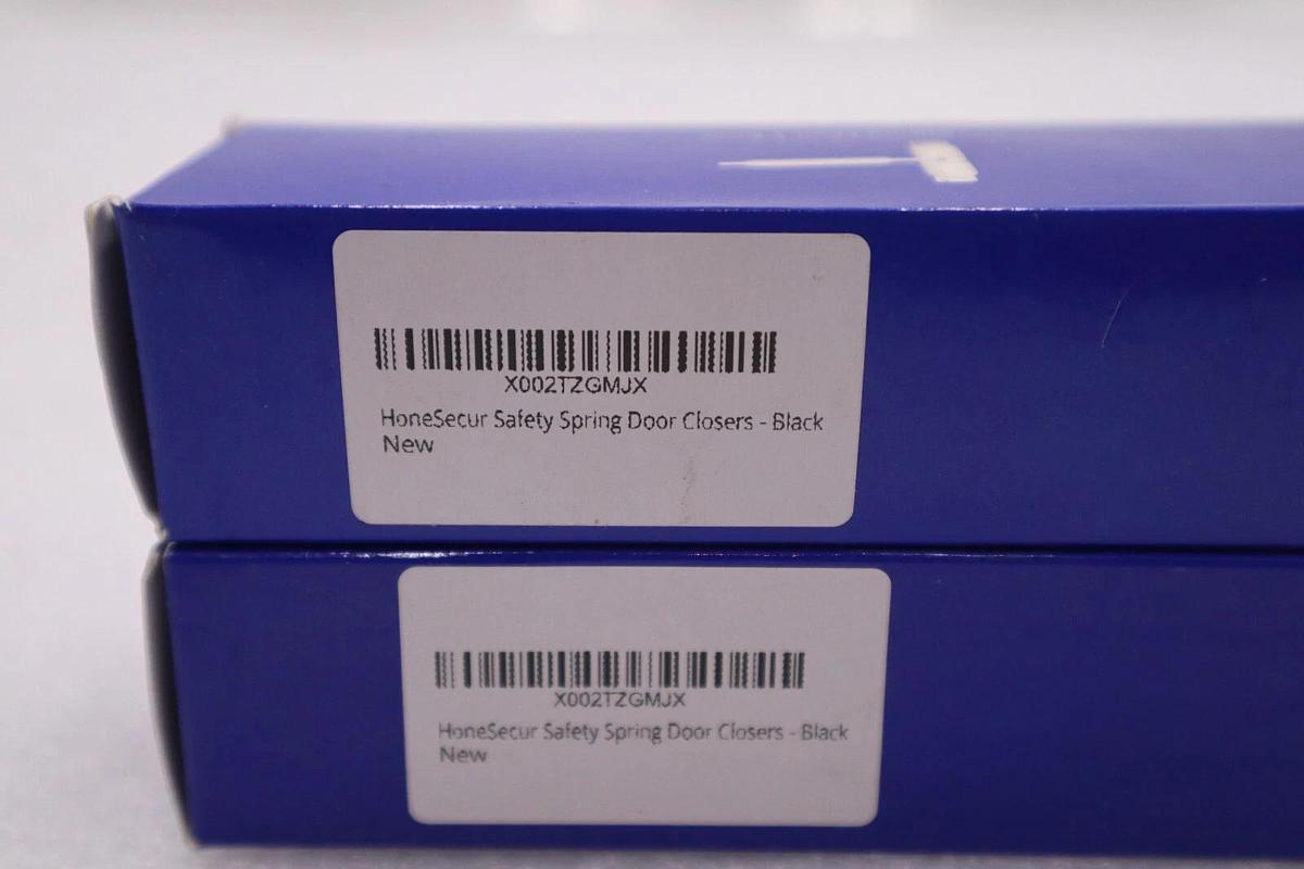 Used HoneSecur Safety Spring Door Closers Adjustable Closing Door Hinge #K-2259