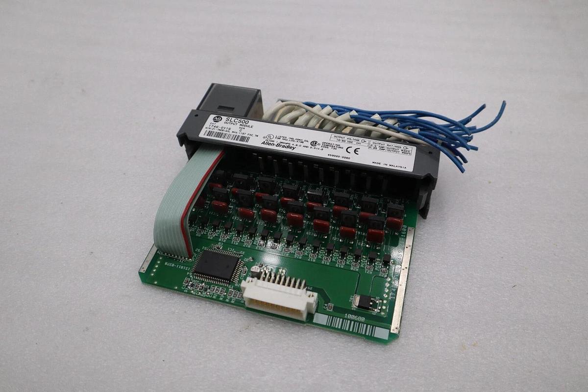 Used Allen Bradley 1746-OV16 Ser. C Output Module SLC 500 1746OV16 AB STOCK K-82-D