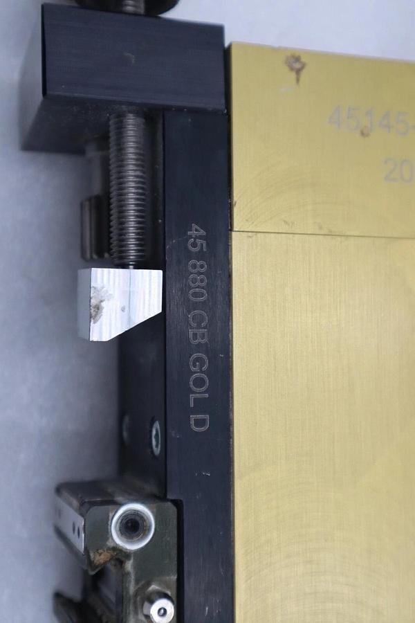 Used Mario Cotta 45 880 CB Gold Pneumatic Shear Knife Holder STOCK S-128-A