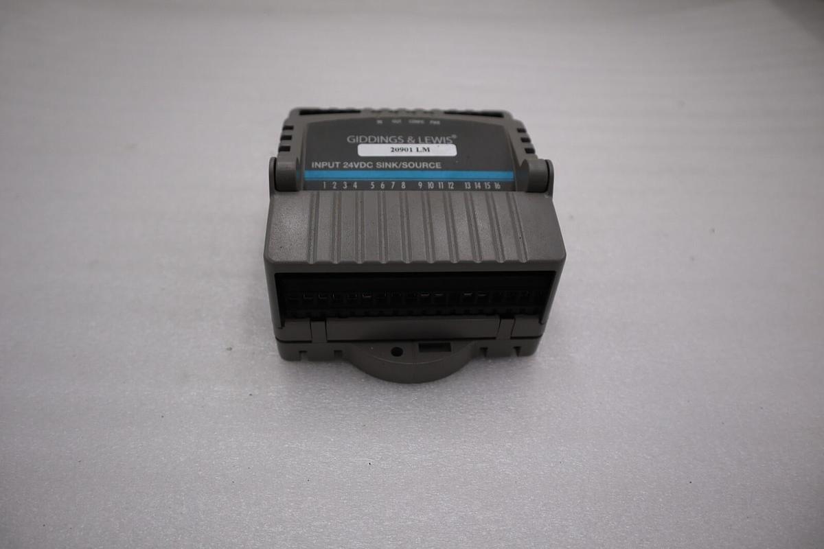 Used Giddings & Lewis M.1300.7372 R1 Input Module 24VDC SINK/SOURCE STOCK 5183A
