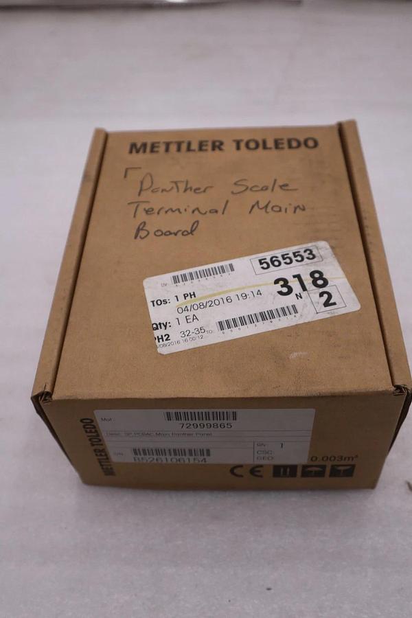 Used METTLER TOLEDO 72999865 DISCONTINUED BY MANUFACTURER PC BOARD NEW IN BOX #GF340A