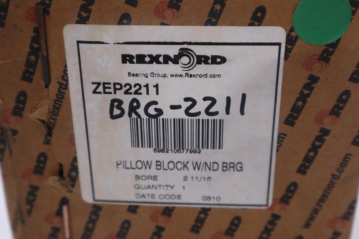 REXNORD ZEP2211 / ZEP2211 (NEW IN BOX) BEARING HOUSING STOCK SGF-21