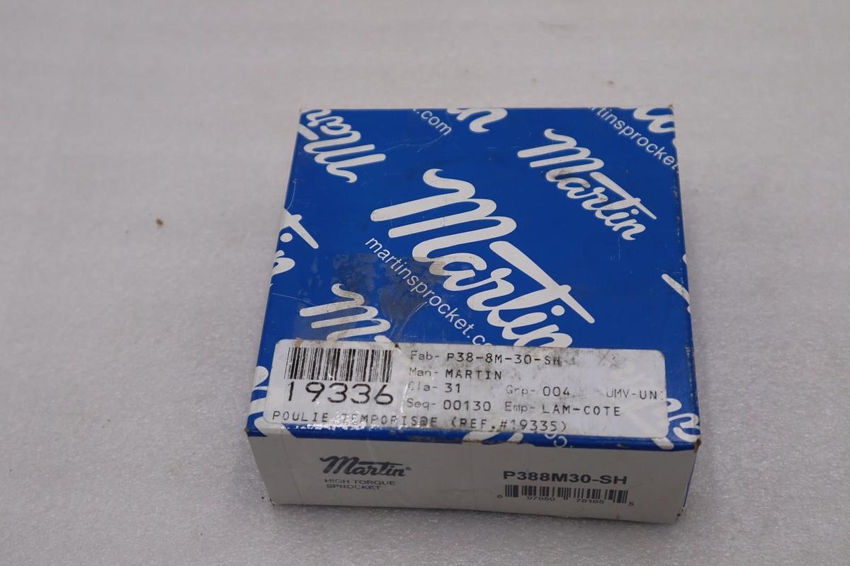 MARTIN P388M30-SH HIGH TORQUE SPROCKET - NEW IN BOX - STOCK GF577A