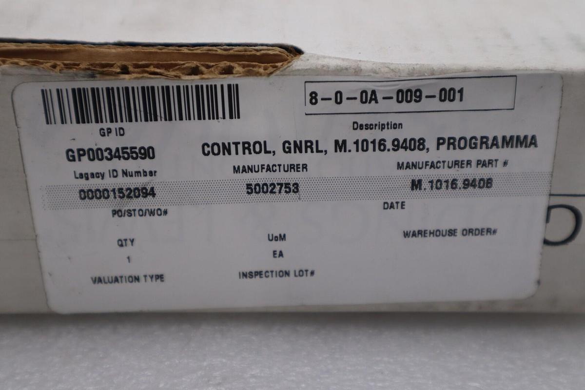NEW Giddings & Lewis M.1016.9408/M10169408 ANALOG I/O MODULE STOCK 303-C