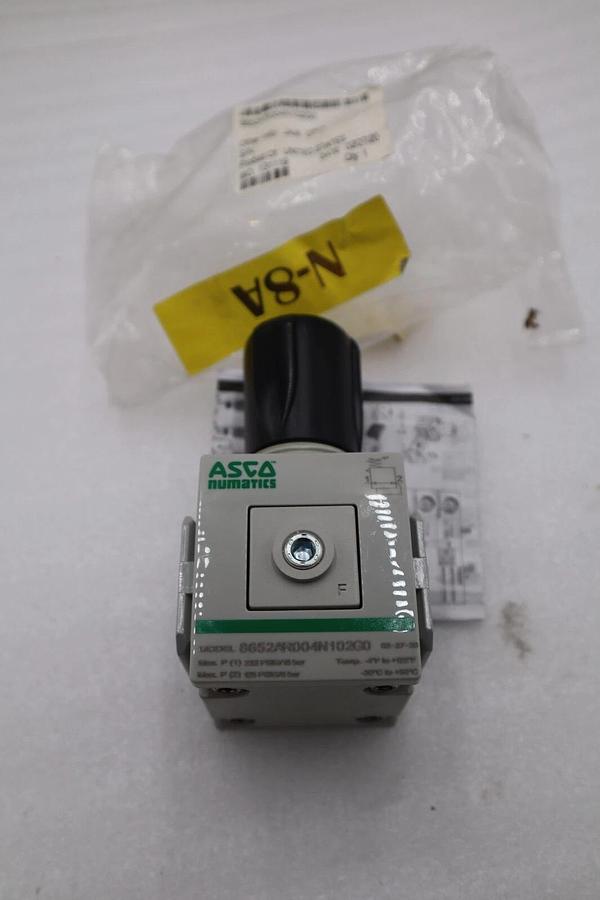 NEW ASCO 8652AR004N102G0 / 8652AR004N102G0 PRESSURE REGULATOR STOCK H425A