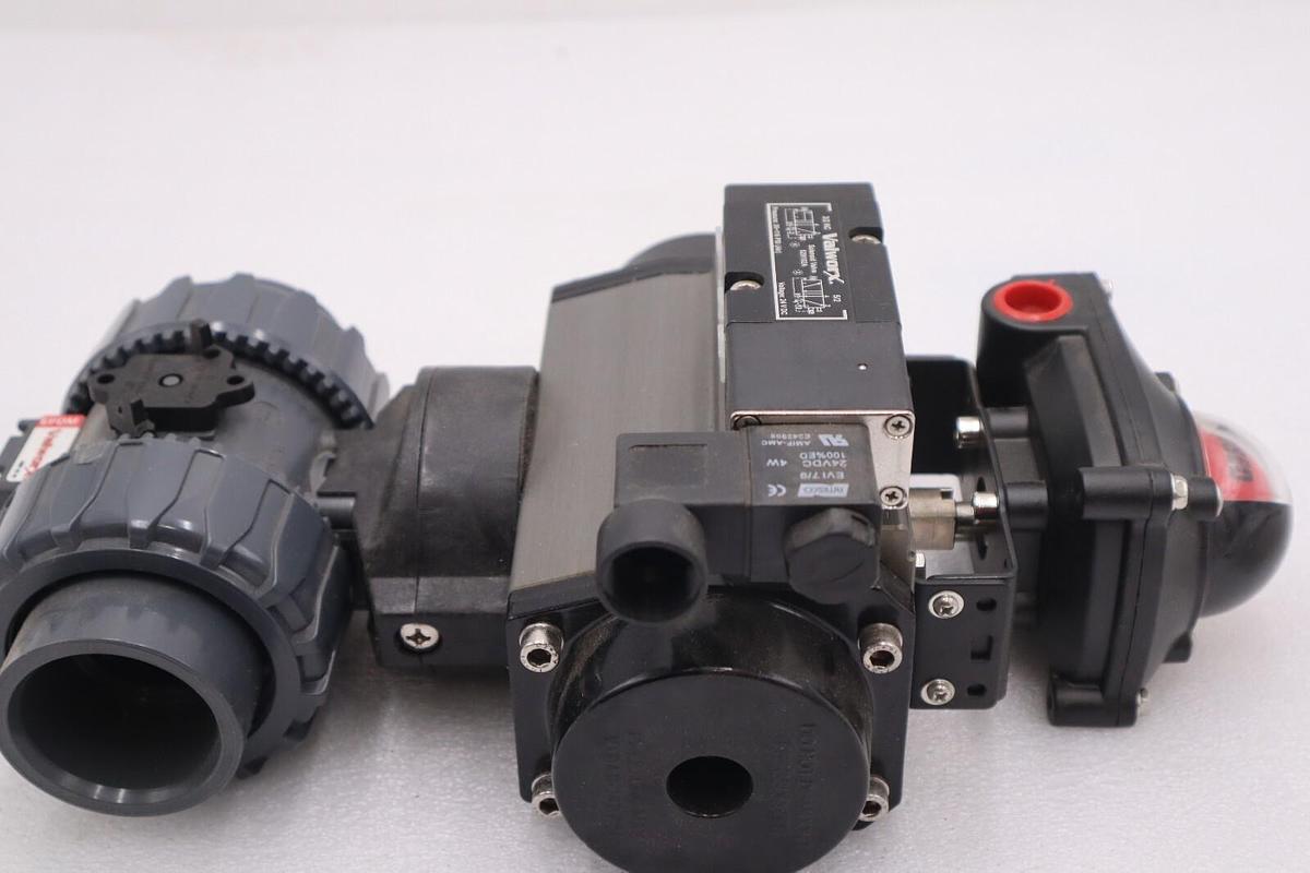 VALWORX 530175 AP075 PNEUMATIC ACTUATOR W/ 529102A SOLENOID 529910A VALVE #006-A