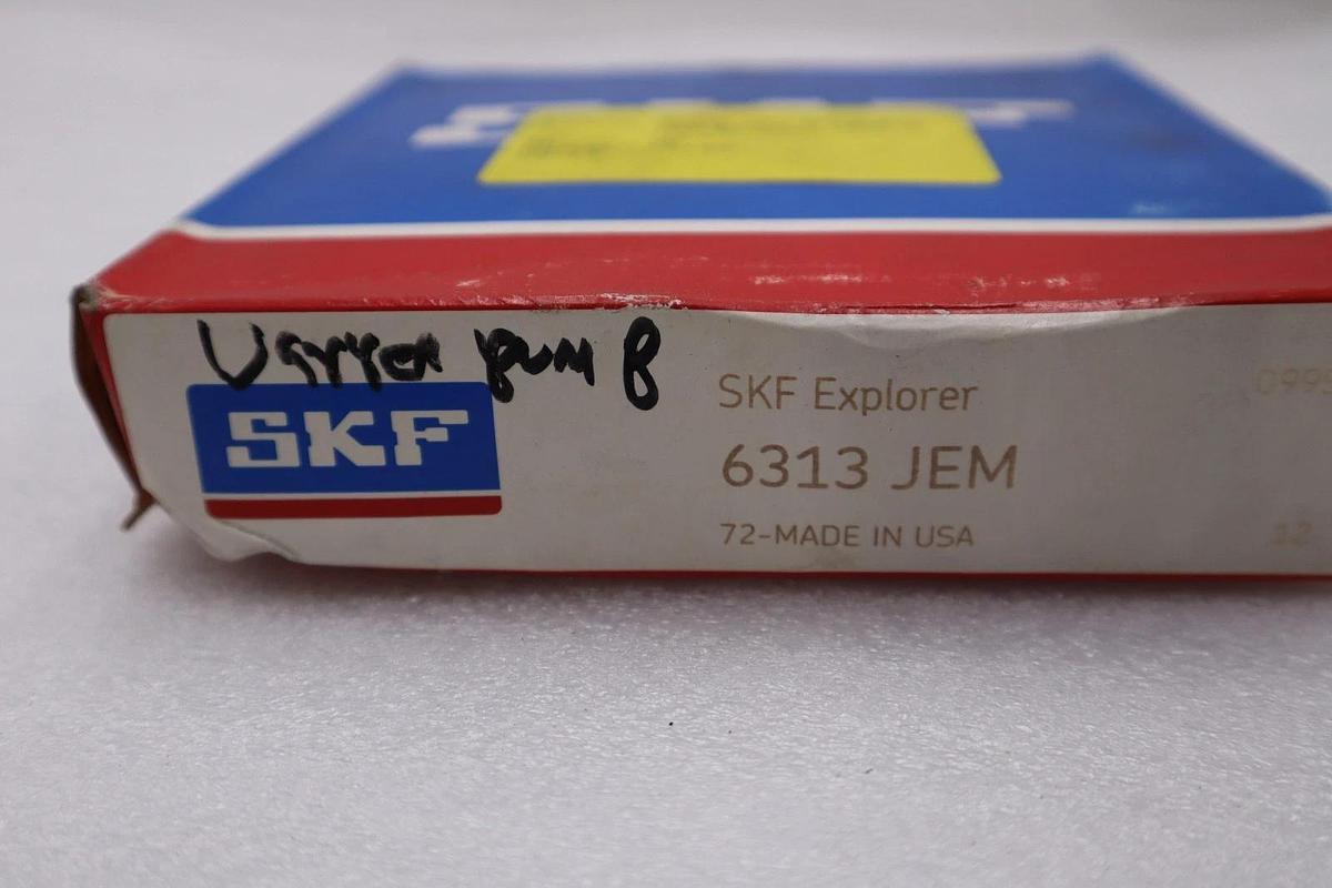 Used NEW SKF 6313-JEM/ 6313 JEM DEEP GROOVE BALL BEARING - STOCK 2936CC