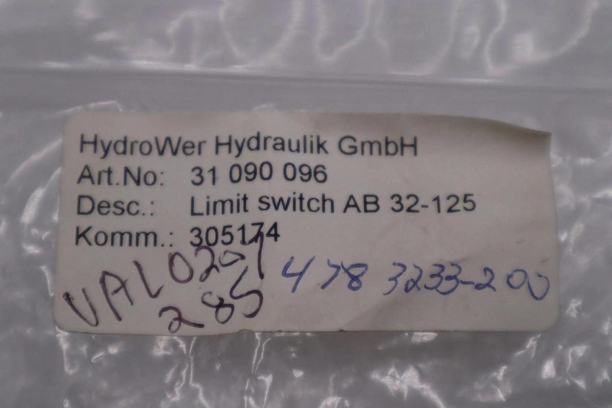 Used NEW OPEN BOX STEUTE ES 95 RL 1O/1S POSITION SWITCH_STEUTE STOCK H1424A