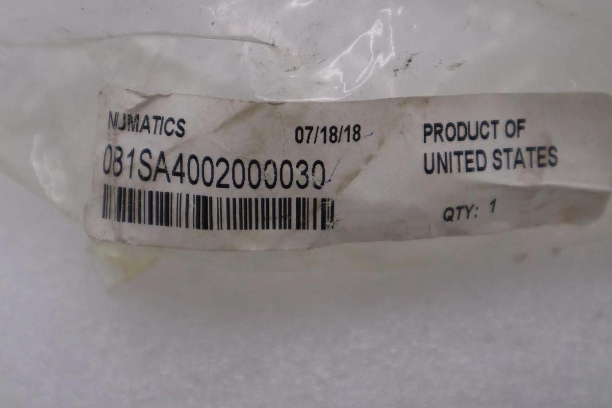 NUMATICS 081SA4002000030 110-120V .15A 150PSI STOCK H1034A