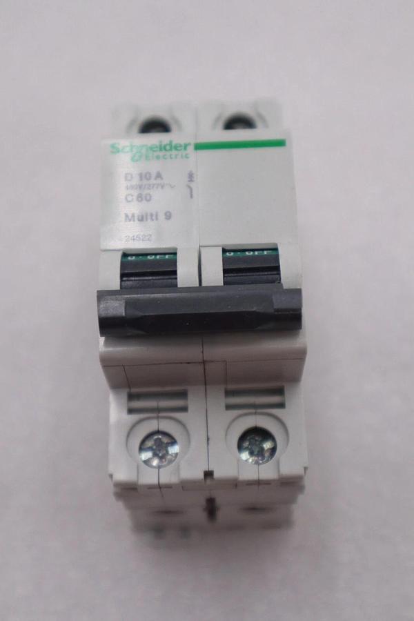 SCHNEIDER ELECTRIC 591942 CIRCUIT BREAKER 2 POLE 240VAC STOCK #K-2327