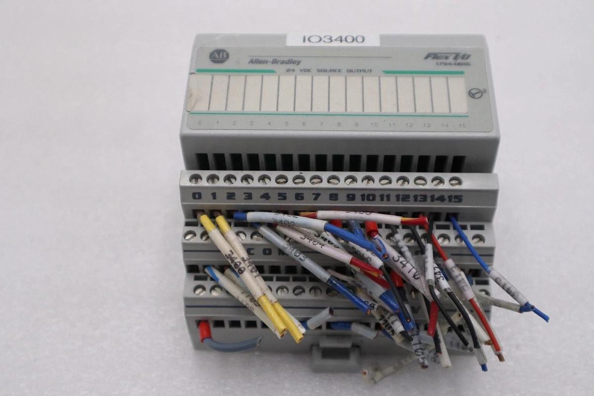 Used Allen Bradley Source Output 24VDC 1794-0816 AB STOCK K-606-A