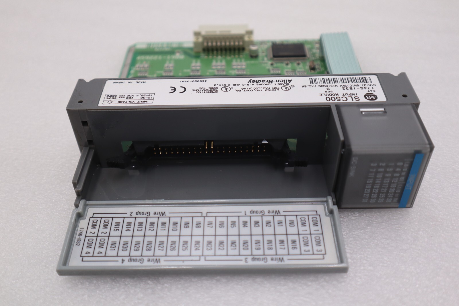 Used ALLEN BRADLEY 1746-IB32 SLC500 INPUT MODULE SER C STOCK #L-691C