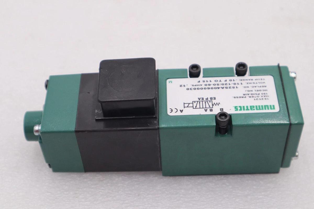 NUMATICS 228-694B SOLENOID VALVE 120V 60HZ 2 POSITION ON SINGLE #086-A