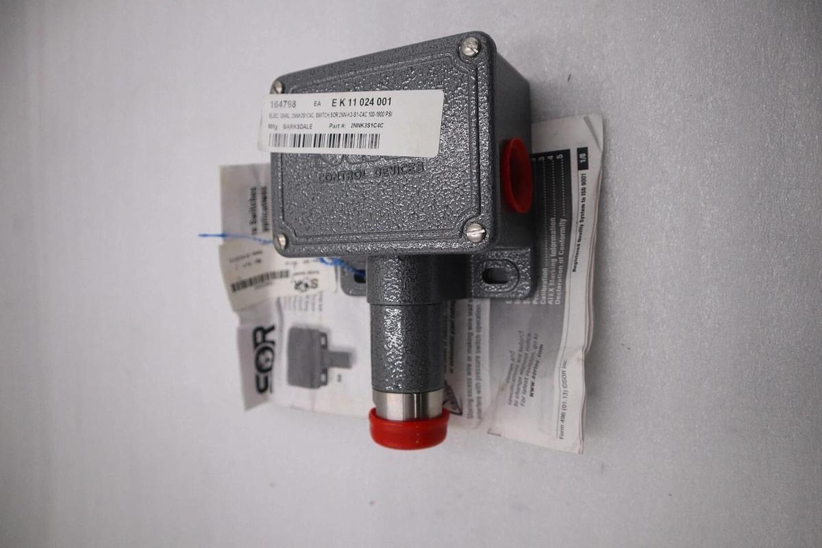 NEW SOR 2NN-K3-S1-C4C PRESSURE SWITCH STOCK G546A