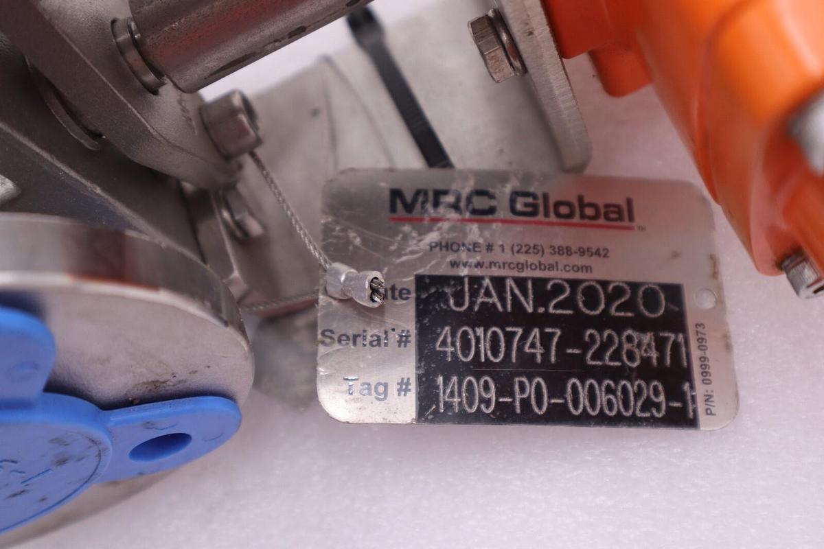 Used BETTIS BALL VALVE RPE0025U 1 IN 150 LB STOCK #310-A