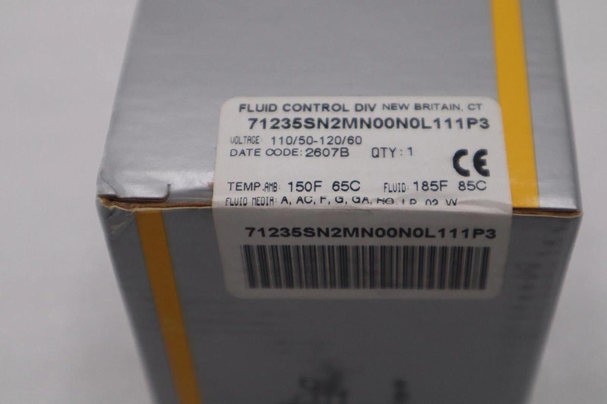 NEW PARKER SKINNER 71235SN2MN00N0L111P3 DIRECT ACTING 2-WAY VALVE STOCK G367A